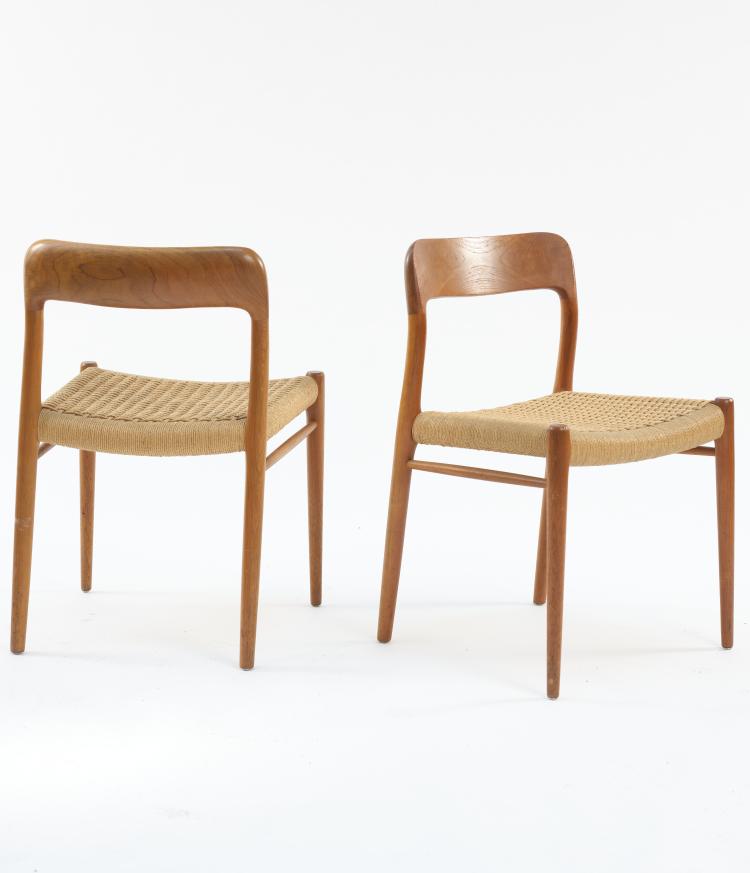 Bild 5 zu Objekt, 10 '75' chairs, c. 1960, Niels Otto M&oslash;ller, M&oslash;ller J. L., M&oslash;belfabrik, H&oslash;jbjerg, 164B 431