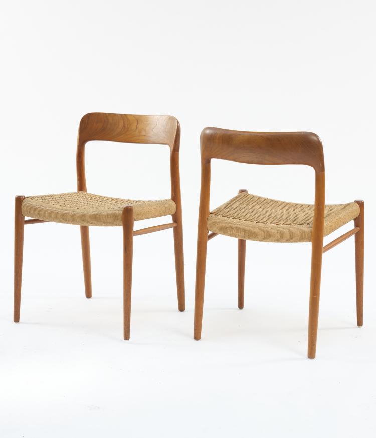 Bild 6 zu Objekt, 10 '75' chairs, c. 1960, Niels Otto M&oslash;ller, M&oslash;ller J. L., M&oslash;belfabrik, H&oslash;jbjerg, 164B 431
