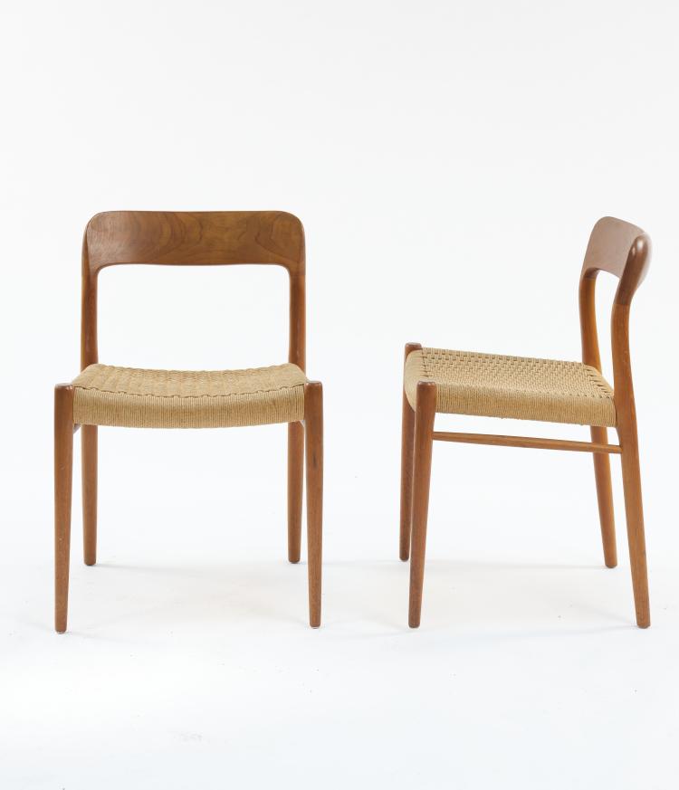 Bild 7 zu Objekt, 10 '75' chairs, c. 1960, Niels Otto M&oslash;ller, M&oslash;ller J. L., M&oslash;belfabrik, H&oslash;jbjerg, 164B 431