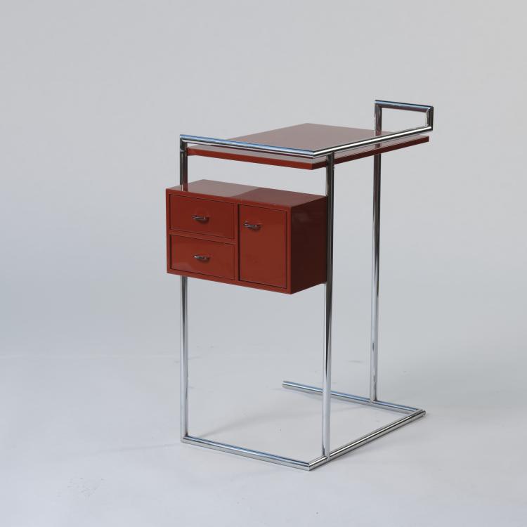 Hauptbild zu Objekt, Small 'E-1027' dressing table, 1925-30, Eileen Gray, Vereinigte Werkst&auml;tten, M&uuml;nchen, 164B 462