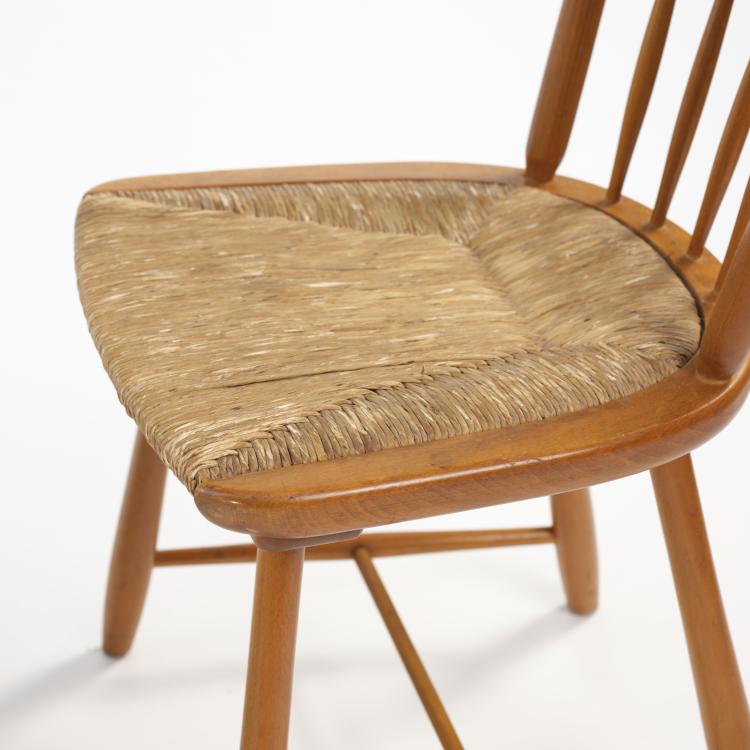 Bild 1 zu Objekt, 4 'WKS' chairs, 1955, Arno Lambrecht, WK-M&ouml;bel, Stuttgart, 164B 392