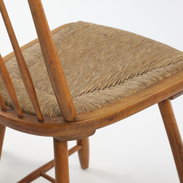 Bild 2 zu Objekt, 4 'WKS' chairs, 1955, Arno Lambrecht, WK-M&ouml;bel, Stuttgart, 164B 392