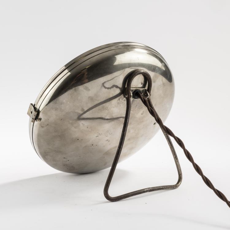 Bild 1 zu Objekt, Illuminated shaving mirror, c. 1930, Marcel Breuer, Zeiss-Ikon AG, Berlin, 164B 338