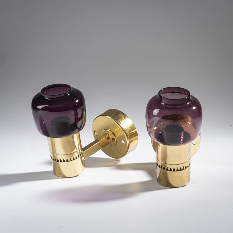 Bild 2 zu Objekt, 2 sconces, 1960s, Hans-Agne Jakobsson, Jakobsson, Hans-Agne, Markaryd, 164B 439