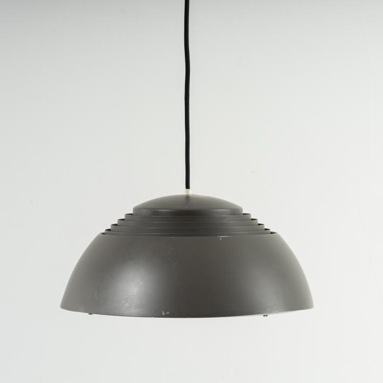 Bild 1 zu Objekt, 'AJ' ceiling light, c. 1956, Arne Jacobsen, Louis Poulsen, Kopenhagen., 164B 428