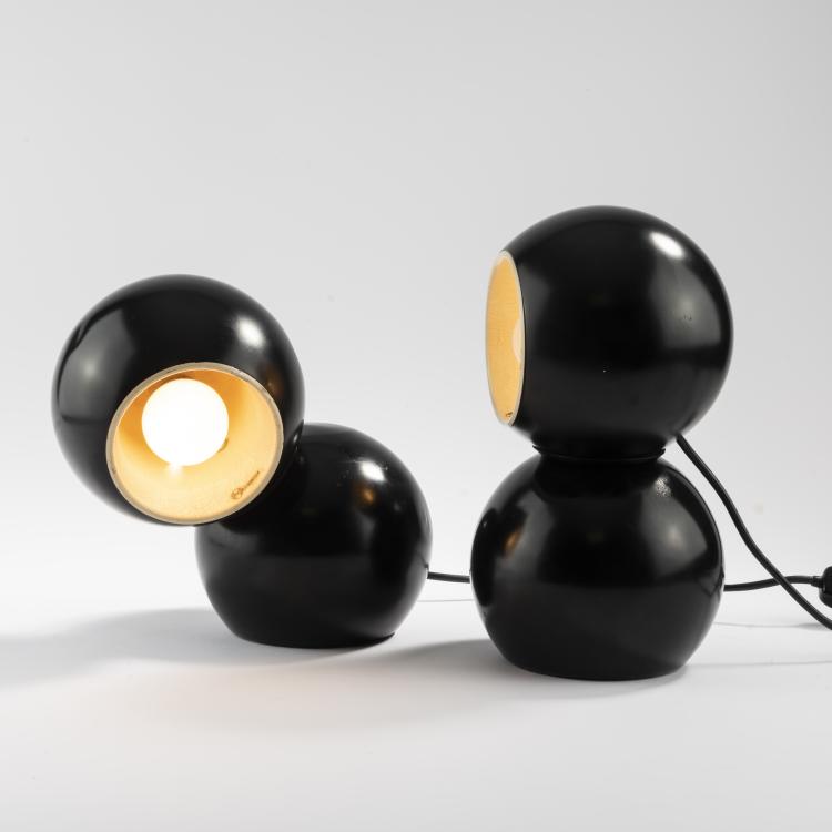 Bild 1 zu Objekt, 2 '541' table lights, 1968, Antonio Pio Macchi Cassia, Arteluce, Mailand, 164A 119
