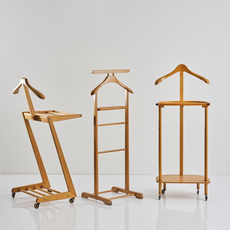Bild 1 zu Objekt, 3 valet stands, 1960s, Karl Oppenl&auml;nder, Opal-Kleinm&ouml;bel, Deutschland; Oppenl&auml;nder, Karl & S&ouml;hne, Waiblingen, 164B 395