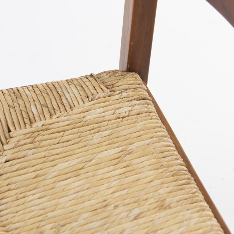 Bild 1 zu Objekt, 'Torbecchia' table and 4 chairs, c. 1965, Giovanni Michelucci, Poltronova, Pistoia, 164A 107