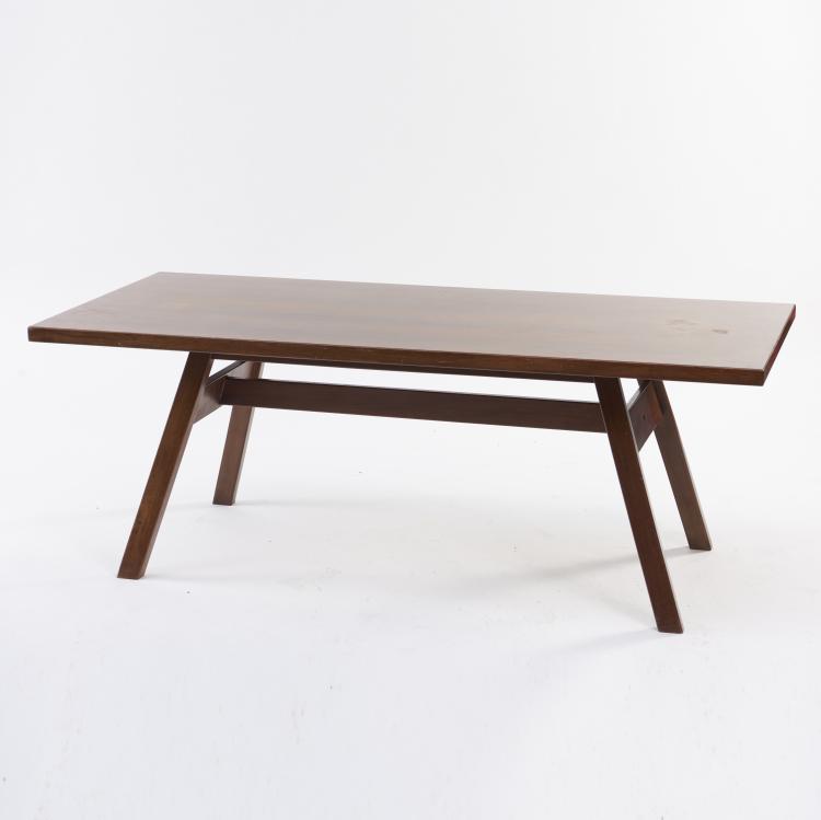 Bild 7 zu Objekt, 'Torbecchia' table and 4 chairs, c. 1965, Giovanni Michelucci, Poltronova, Pistoia, 164A 107