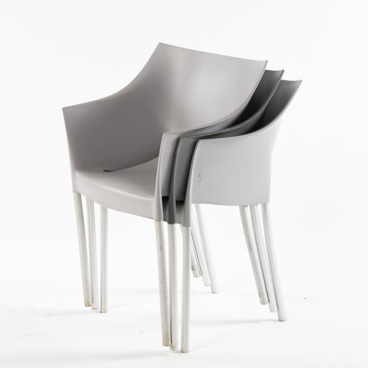 Bild 4 zu Objekt, 3 'Dr. No' chairs, 1996, Philippe Starck, Kartell, Noviglio, 164B 503