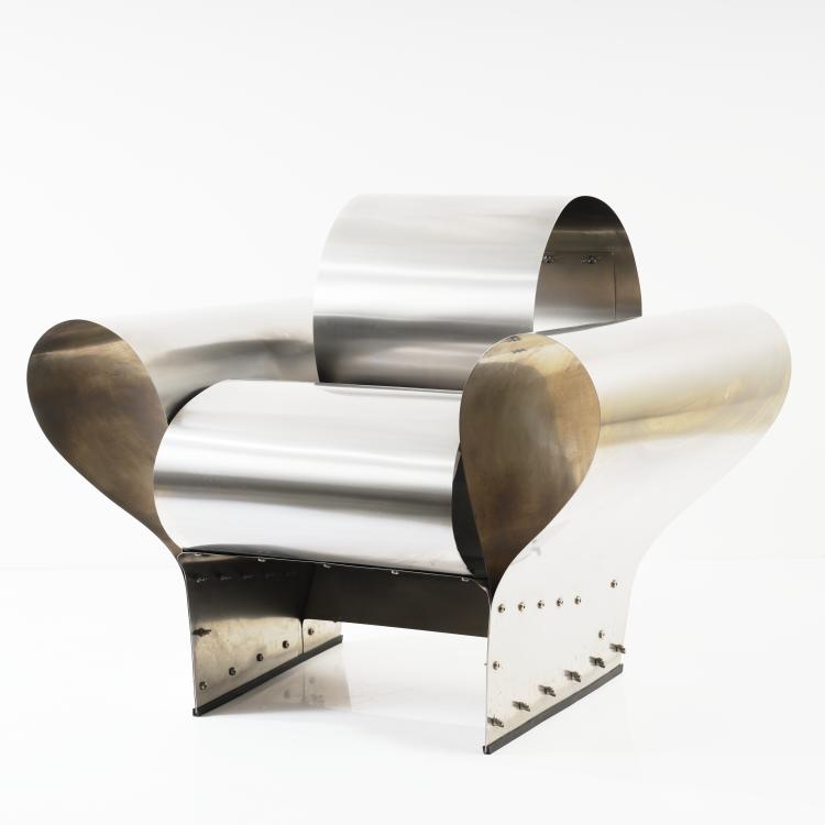 Bild 2 zu Objekt, 'Well tempered chair', 1986/87, Ron Arad, Vitra Design, Weil am Rhein, 164B 326