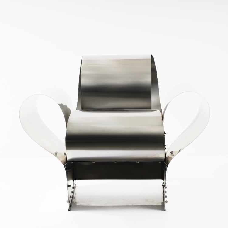 Bild 4 zu Objekt, 'Well tempered chair', 1986/87, Ron Arad, Vitra Design, Weil am Rhein, 164B 326