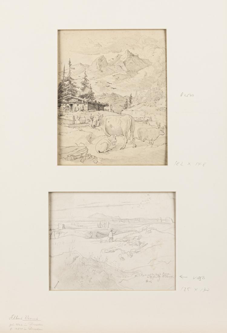 Bild 5 zu Objekt, Drawings and sketches, second half of the 19th century, Albert Venus, 166B 294