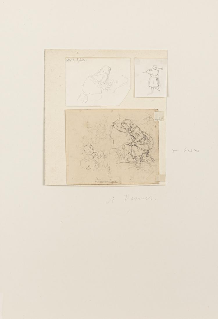 Bild 9 zu Objekt, Drawings and sketches, second half of the 19th century, Albert Venus, 166B 294