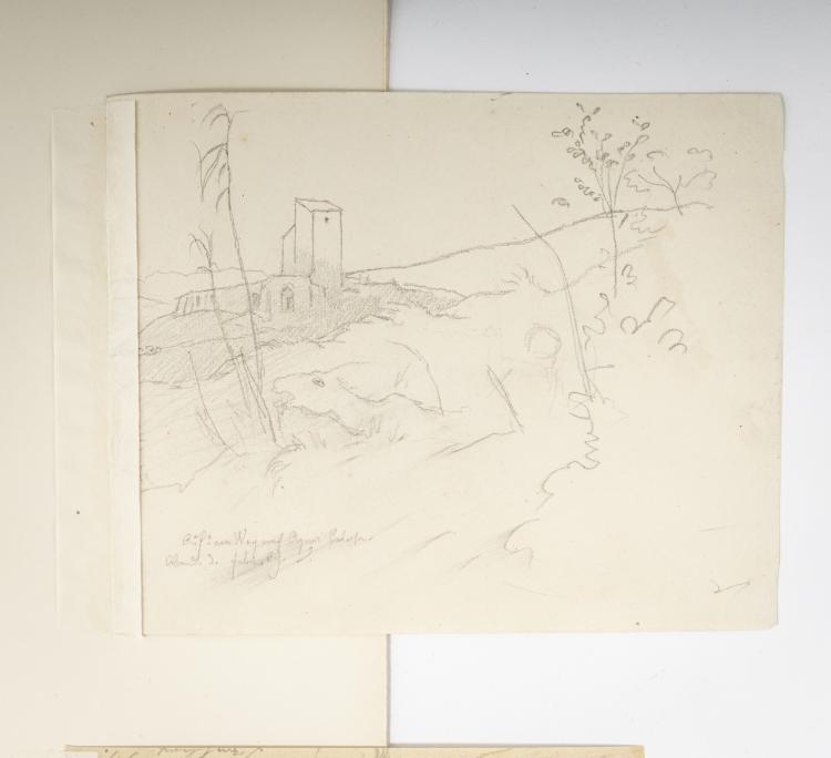 Bild 11 zu Objekt, Drawings and sketches, second half of the 19th century, Albert Venus, 166B 294