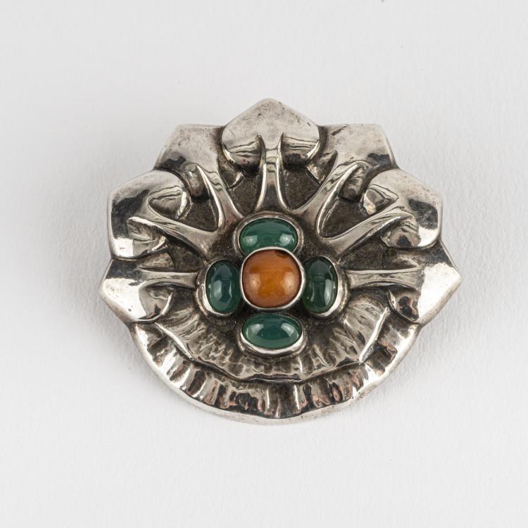 Hauptbild zu Objekt, Brosche, um 1910, Georg Jensen, Jensen, Georg, Kopenhagen, 165C 360