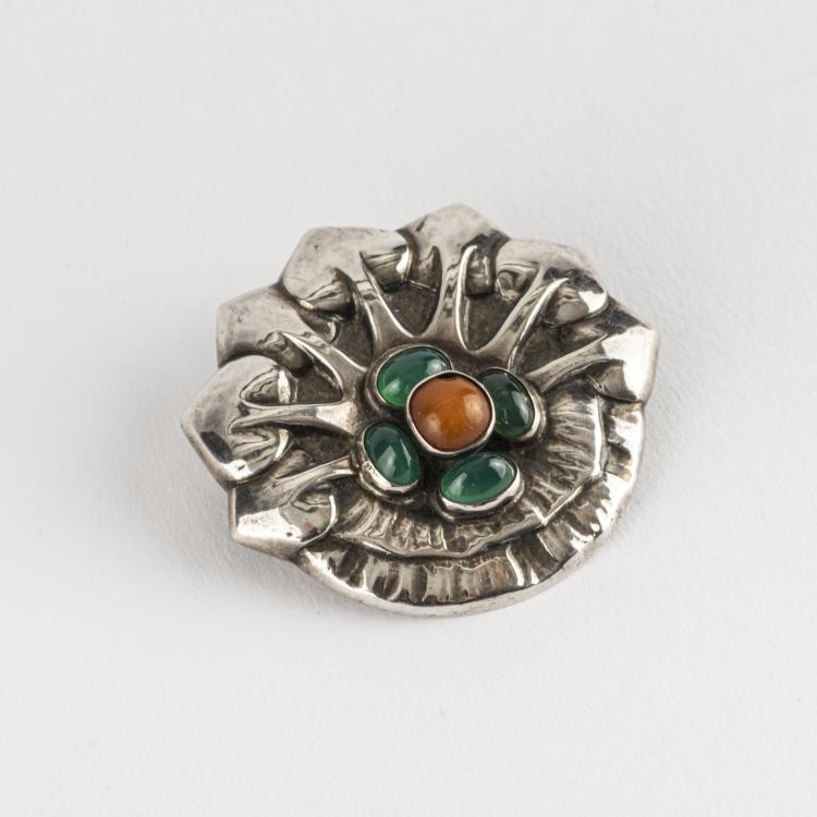Bild 1 zu Objekt, Brosche, um 1910, Georg Jensen, Jensen, Georg, Kopenhagen, 165C 360