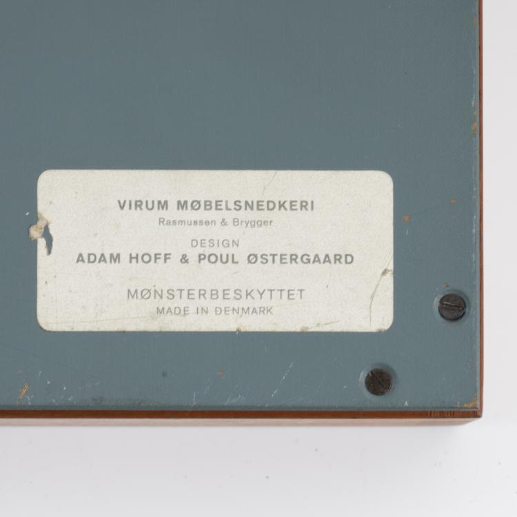 Bild 7 zu Objekt, Wall hanger, 1962, Adam Hoff,Poul &Oslash;stergaard, Virum M&ouml;belsnedkeri, D&auml;nemark, 167B 441