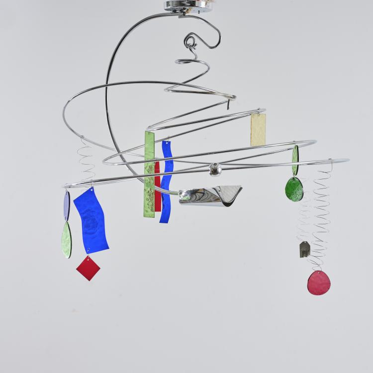 Hauptbild zu Objekt, 'Ilione Melissa Sibilla' ceiling light, 1991, Toni Cordero, Artemide, Mailand, 164B 323