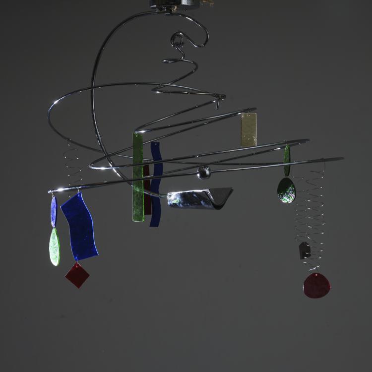 Bild 1 zu Objekt, 'Ilione Melissa Sibilla' ceiling light, 1991, Toni Cordero, Artemide, Mailand, 164B 323