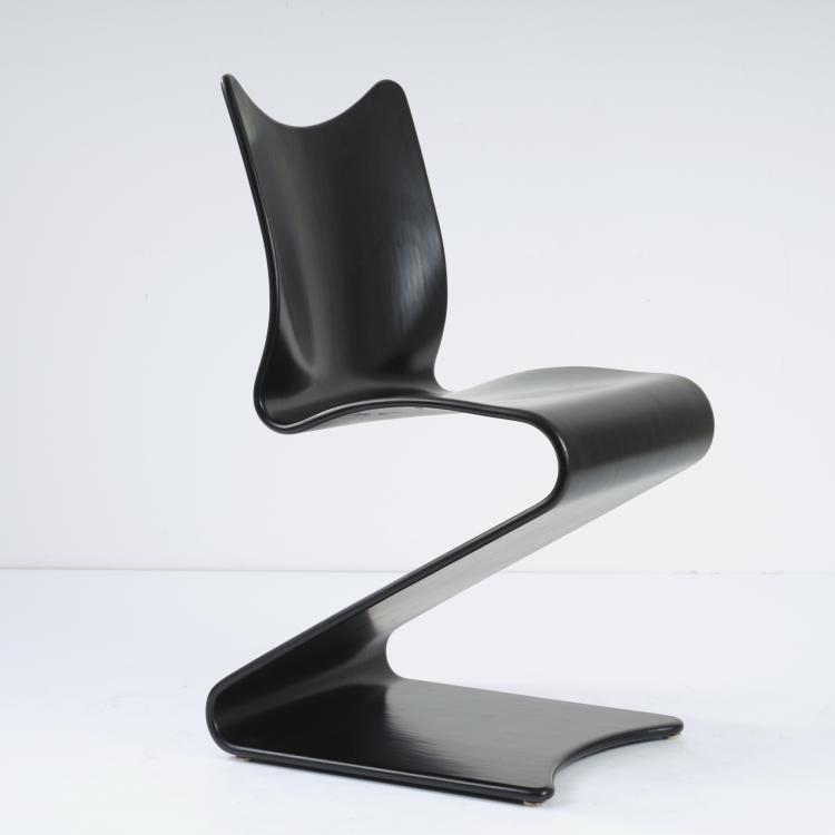Hauptbild zu Objekt, 'S' - '275' chair, 1965, Verner Panton, Sommer, August f&uuml;r Thonet, Frankenberg, 164B 432