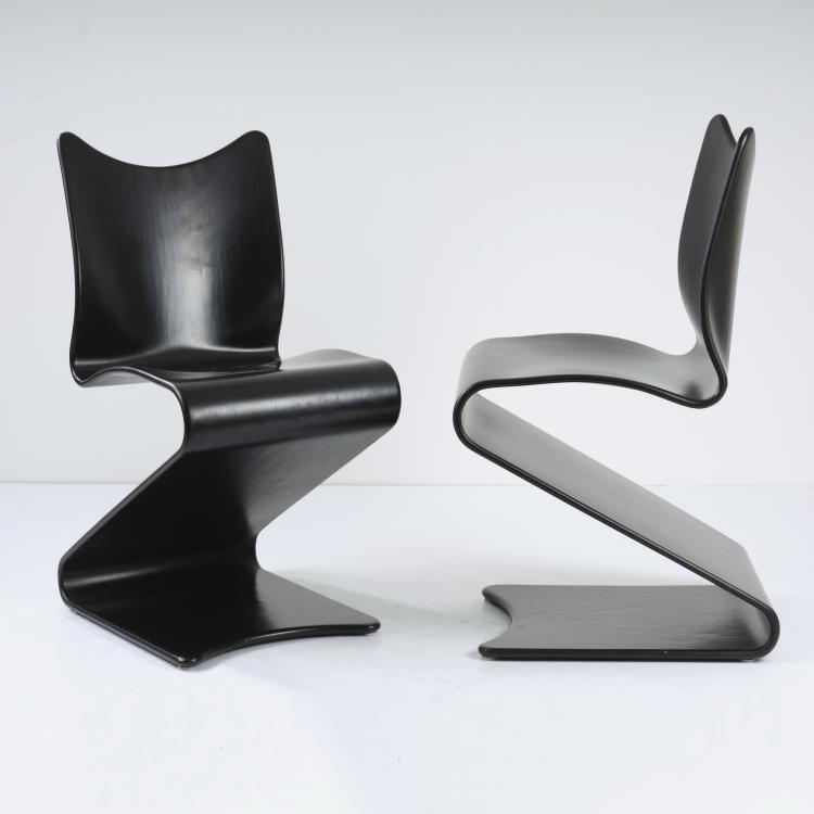 Bild 4 zu Objekt, 'S' - '275' chair, 1965, Verner Panton, Sommer, August f&uuml;r Thonet, Frankenberg, 164B 432