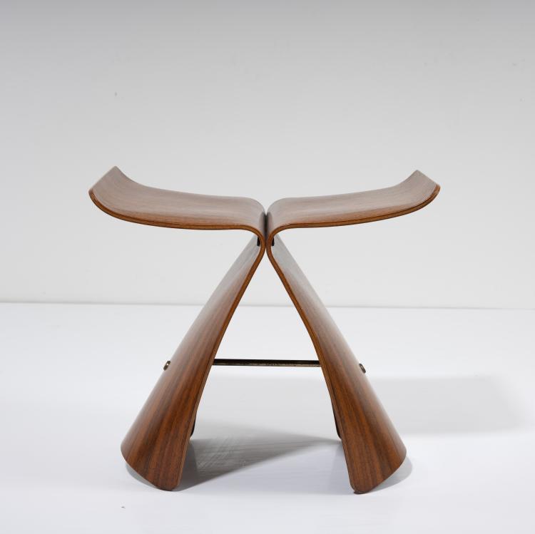 Bild 1 zu Objekt, 'Butterfly' stool, 1954, Sori Yanagi, Tendo Mokko Corp., Tendo Japan, 164B 295