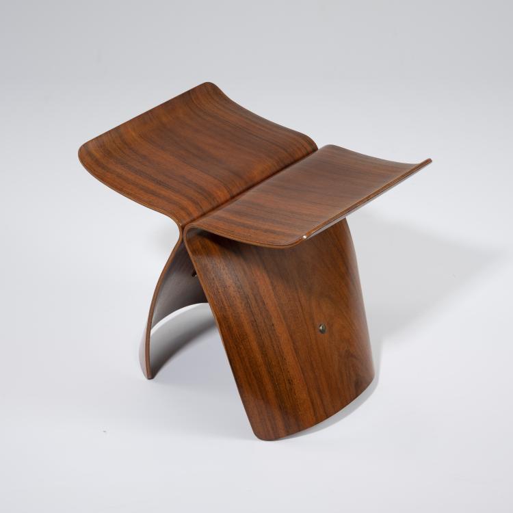 Bild 2 zu Objekt, 'Butterfly' stool, 1954, Sori Yanagi, Tendo Mokko Corp., Tendo Japan, 164B 295