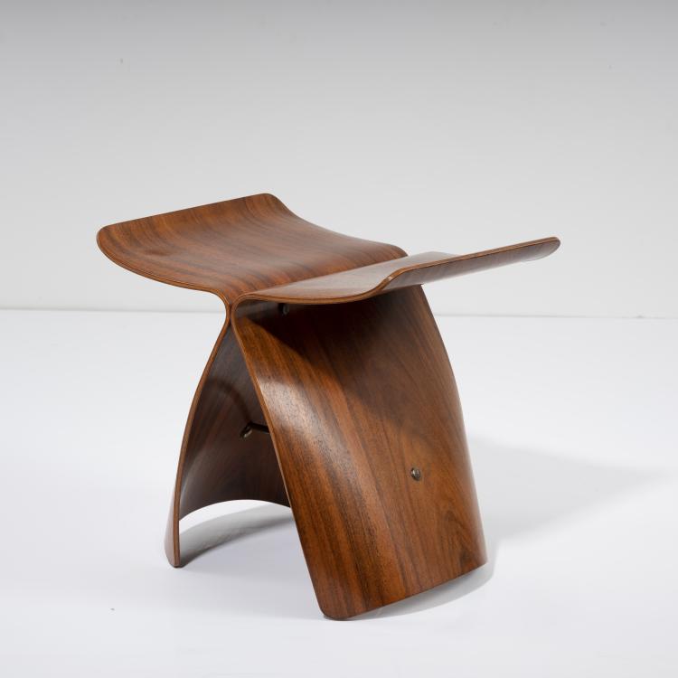 Bild 3 zu Objekt, 'Butterfly' stool, 1954, Sori Yanagi, Tendo Mokko Corp., Tendo Japan, 164B 295