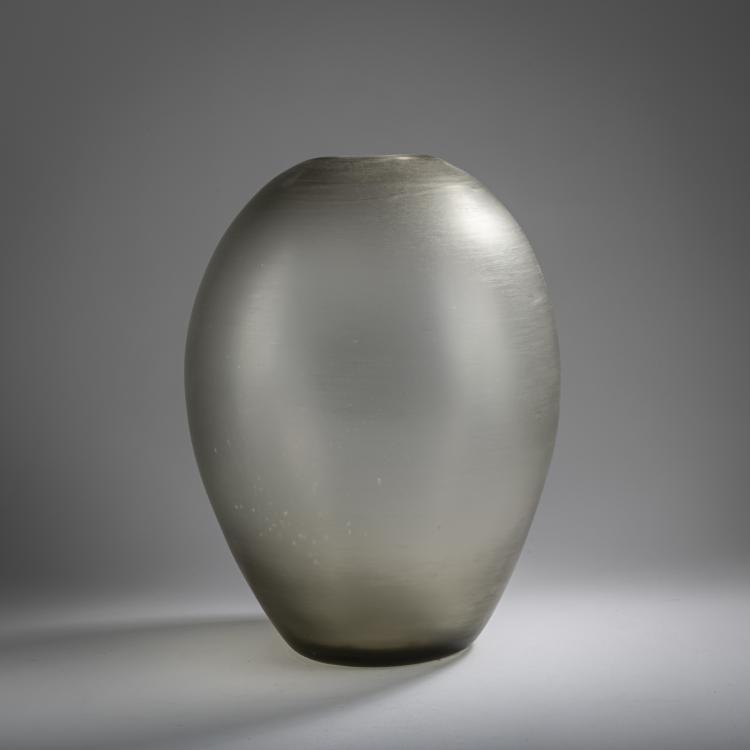Hauptbild zu Objekt, Bodenvase 'Inciso', 1940, Carlo Scarpa, Venini & C., Murano, 167C 639
