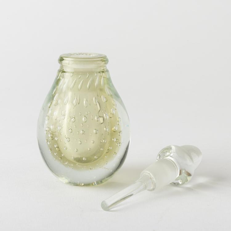 Bild 2 zu Objekt, Flakon mit Stopfen 'A bolle', um 1935, Carlo Scarpa, Venini & C., Murano, 167C 644