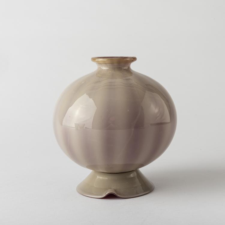 Hauptbild zu Objekt, 'Incamiciato' vase / lamp base, c. 1936, Barovier Seguso Ferro, Murano, 167C 711