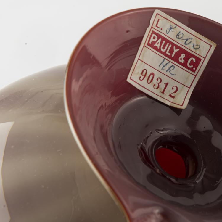 Bild 3 zu Objekt, 'Incamiciato' vase / lamp base, c. 1936, Barovier Seguso Ferro, Murano, 167C 711