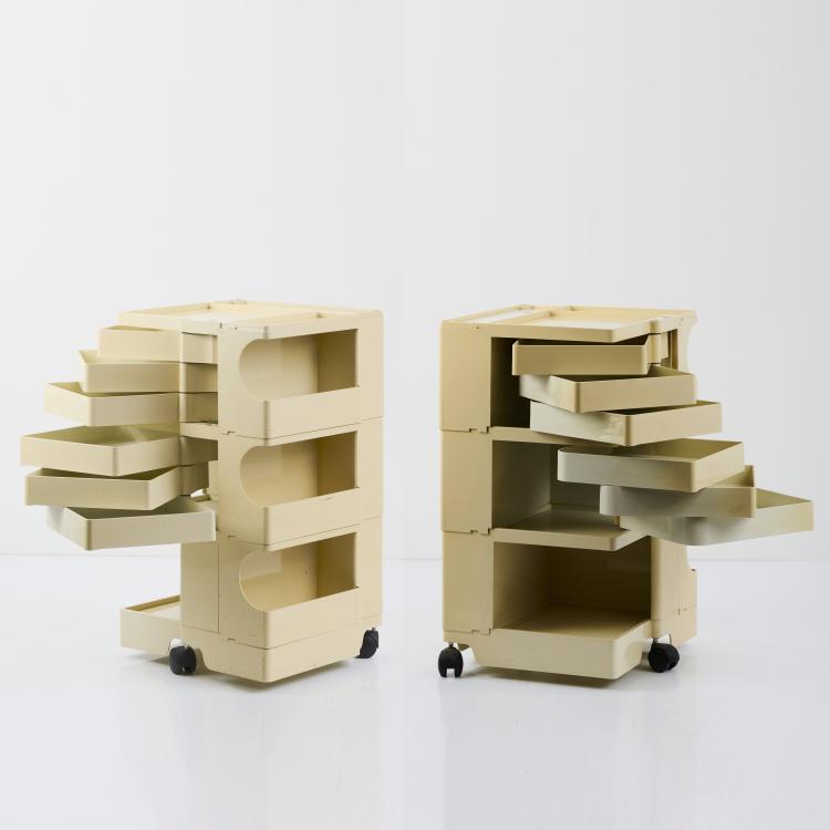 Bild 1 zu Objekt, Two 'Boby' container on wheels, 1970, Joe Colombo, Bieffeplast, Padua, 167A 230