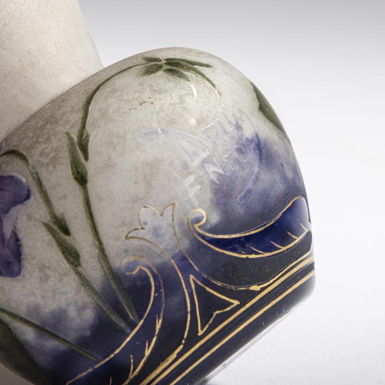 Bild 3 zu Objekt, Kleine Vase 'Violettes', um 1910, Daum Fr&egrave;res, Nancy, 165B 118