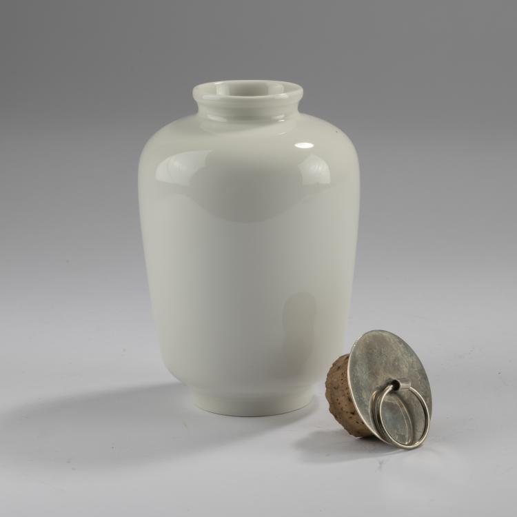 Bild 1 zu Objekt, Tea caddy 'Halle', 1930/31, Marguerite Friedlaender-Wildenhain, Berlin, KPM, 166A 55
