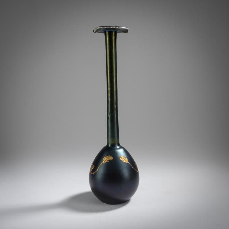 Bild 2 zu Objekt, Vase mit Goldrelief, um 1900, Rupp, A., Meistersdorf, 165B 275
