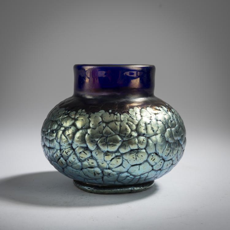 Hauptbild zu Objekt, Vase 'Lava', 1900, L&ouml;tz Wwe., Klosterm&uuml;hle, 165B 243