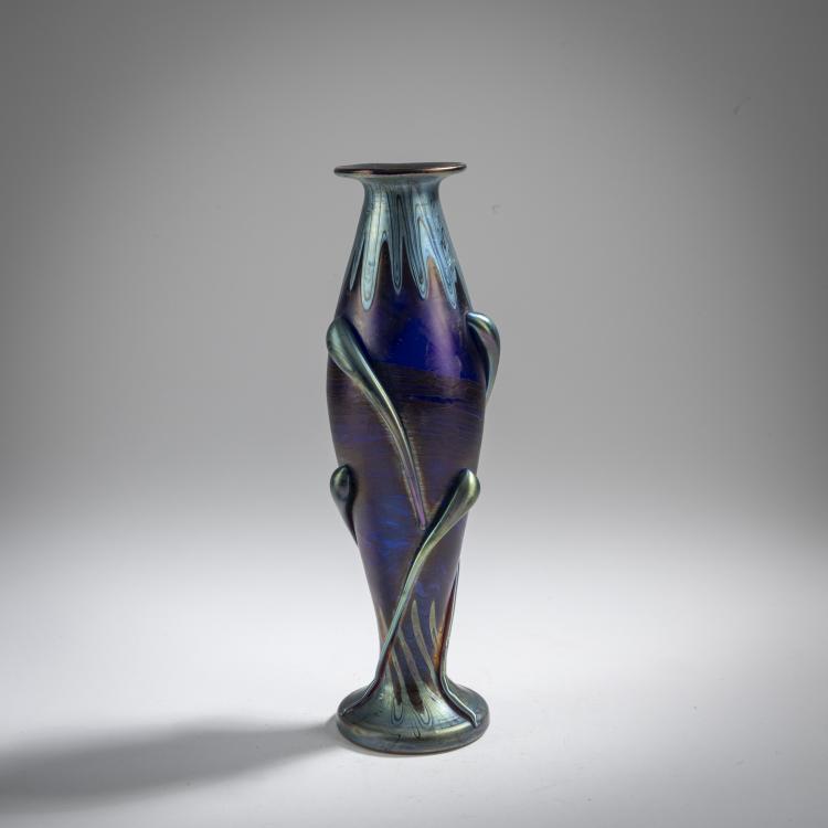 Hauptbild zu Objekt, 'Ph&auml;nomen' vase for the Paris World Fair 1900, Franz Hofst&ouml;tter, L&ouml;tz Wwe., Klosterm&uuml;hle, 165B 245