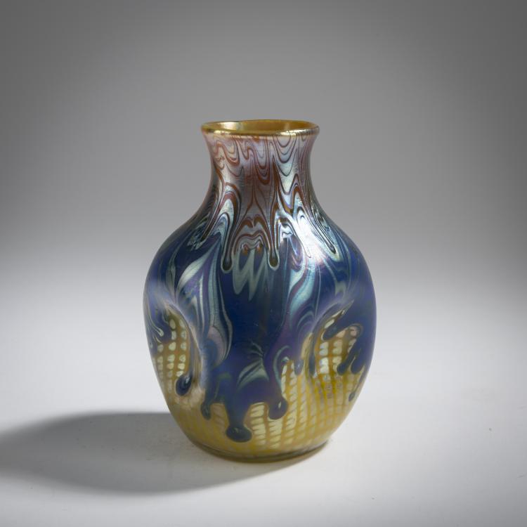 Bild 2 zu Objekt, 'Ph&auml;nomen'-Vase, 1900, Franz Hofst&ouml;tter, L&ouml;tz Wwe., Klosterm&uuml;hle, 165B 246