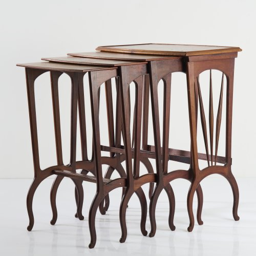 4 nesting tables, c. 1910