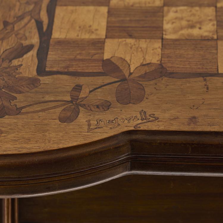 Bild 14 zu Objekt, Spieltisch, um 1905, Louis Majorelle, Majorelle, Louis, Nancy, 165C 456