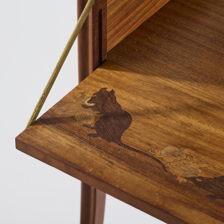 Bild 3 zu Objekt, Ausklappbarer Teetisch, um 1910, Louis Majorelle, Majorelle, Louis, Nancy, 165C 457