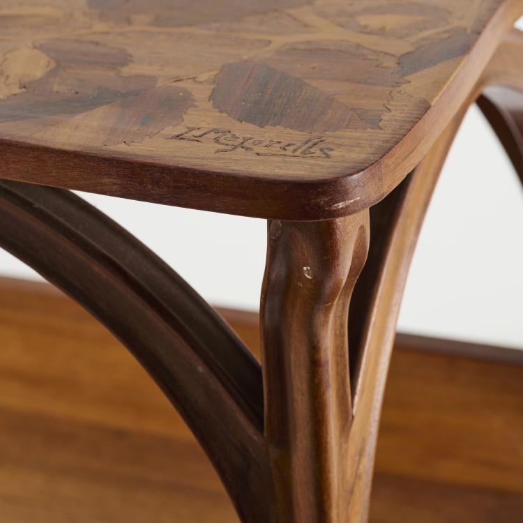 Bild 5 zu Objekt, Ausklappbarer Teetisch, um 1910, Louis Majorelle, Majorelle, Louis, Nancy, 165C 457