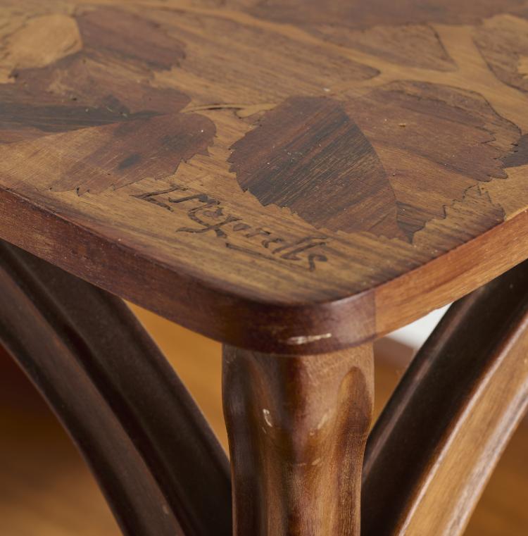 Bild 7 zu Objekt, Ausklappbarer Teetisch, um 1910, Louis Majorelle, Majorelle, Louis, Nancy, 165C 457