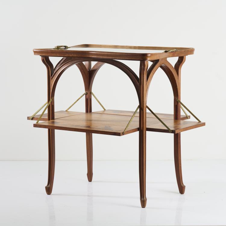 Bild 8 zu Objekt, Ausklappbarer Teetisch, um 1910, Louis Majorelle, Majorelle, Louis, Nancy, 165C 457