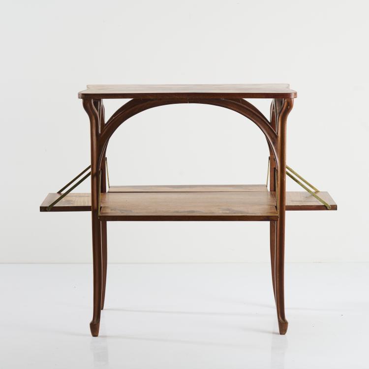 Bild 9 zu Objekt, Ausklappbarer Teetisch, um 1910, Louis Majorelle, Majorelle, Louis, Nancy, 165C 457