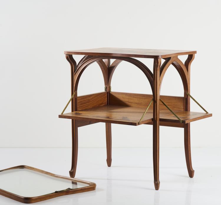 Bild 13 zu Objekt, Ausklappbarer Teetisch, um 1910, Louis Majorelle, Majorelle, Louis, Nancy, 165C 457