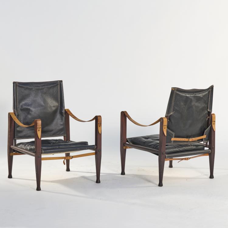 Bild 2 zu Objekt, Two 'Safari' armchairs, 1933, Kaare Klint, Rud. Rasmussens Snedkerier Aps, Kopenhagen, 167B 375