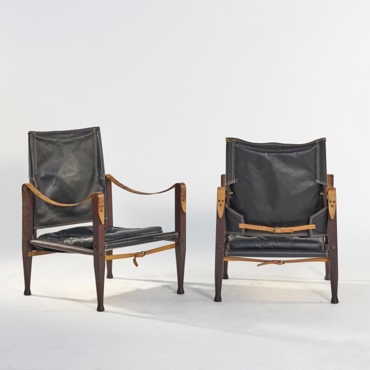 Bild 3 zu Objekt, Two 'Safari' armchairs, 1933, Kaare Klint, Rud. Rasmussens Snedkerier Aps, Kopenhagen, 167B 375